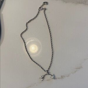 Silver Heart Pendant Necklace